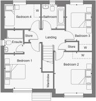 Dandara - Wittering Place  - The Goodwood, Home 54 floorplan