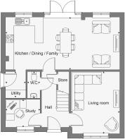 Dandara - Meadow View - The Goodwood, Home 129 floorplan