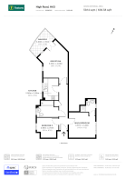 Floorplan area for info only, not for £/sq. ft valuation
