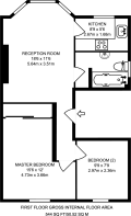 Floorplan area for info only, not for £/sq. ft valuation
