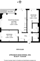 Floorplan area for info only, not for £/sq. ft valuation