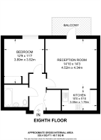 Floorplan area for info only, not for £/sq. ft valuation