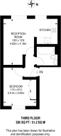 Floorplan area for info only, not for £/sq. ft valuation