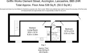 Griffin Works Clement Street Accrington Lancashire BB5 2HR Flat 1 T202608191548.jpg