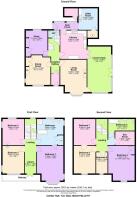 Clettwr Hall, Trer Ddol, MACHYNLLETH - all floors.