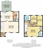 Colour floorplan ...