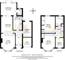 Floorplan - 70 Cornwall Road, Littlehampton, BN17 
