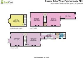 Queens Drive West 2D floorplan