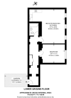 Floorplan area for info only, not for £/sq. ft valuation