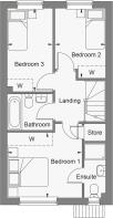 Dandara - Pearmain Place - The Charleston, Home 099 floorplan