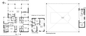 Floorplan House, Cottage, Pool