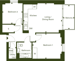 Plot floorplan