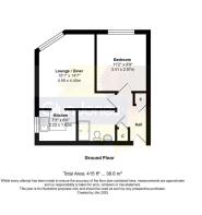 Floorplan - Flat 32 St Catherines Court Irvine Roa