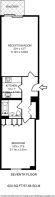 Floorplan area for info only, not for £/sq. ft valuation