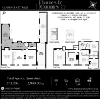CLARENCE COTTAGE - WELL END -FLOOR PLAN