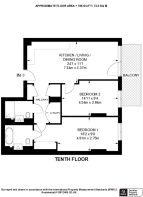 Floorplan area for info only, not for £/sq. ft valuation