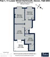 Flat 1, 11 Lower Street Dartmouth, Devon, TQ6 9AN.
