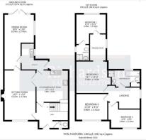 Ground Floor and First Floor Floorplan with waterm