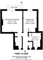 Floorplan area for info only, not for Â£/sq. ft valuation