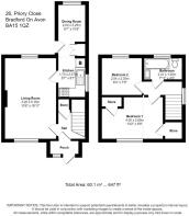 26, Priory Close, Bradford On Avon, BA15 1QZ floor