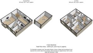 3D floor plan