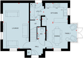Blackeney ground floor