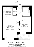 Floorplan area for info only, not for £/sq. ft valuation