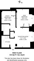Floorplan area for info only, not for £/sq. ft valuation