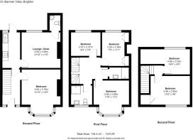 Stanmer Villas Brighton Floor Plan