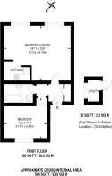 Floorplan area for info only, not for £/sq. ft valuation