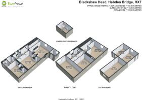 Rawtonstall House - 3D Floorplan