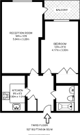 Floorplan area for info only, not for £/sq. ft valuation