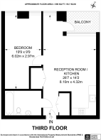 Floorplan area for info only, not for £/sq. ft valuation