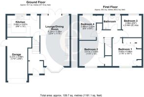 14 Glebe Close, Alcester - all floors (1)
