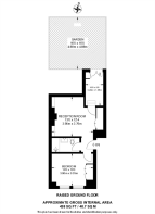 Floorplan area for info only, not for £/sq. ft valuation