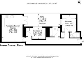 Floorplan area for info only, not for £/sq. ft valuation