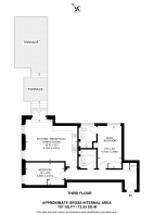 Floorplan area for info only, not for £/sq. ft valuation