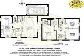 1 COTTON CLOSE, WRENBURY, NANTWICH, CHESHIRE, CW5 