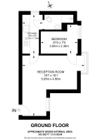 Floorplan area for info only, not for £/sq. ft valuation