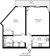 Floorplan area for info only, not for £/sq. ft valuation