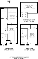 Floorplan area for info only, not for £/sq. ft valuation