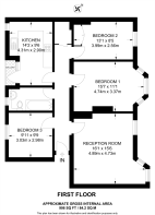 Floorplan area for info only, not for £/sq. ft valuation