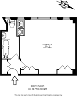 Floorplan area for info only, not for £/sq. ft valuation