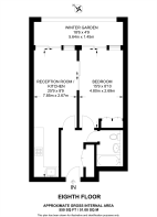 Floorplan area for info only, not for £/sq. ft valuation
