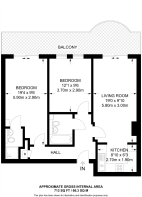 Floorplan area for info only, not for £/sq. ft valuation