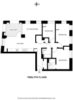 Floorplan area for info only, not for £/sq. ft valuation