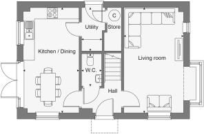 Dandara - Manor Park - The Lancaster, Home 59 floorplan