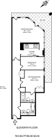 Floorplan area for info only, not for £/sq. ft valuation