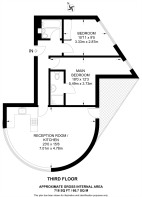 Floorplan area for info only, not for Â£/sq. ft valuation