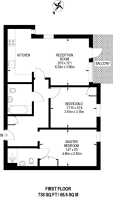 Floorplan area for info only, not for £/sq. ft valuation